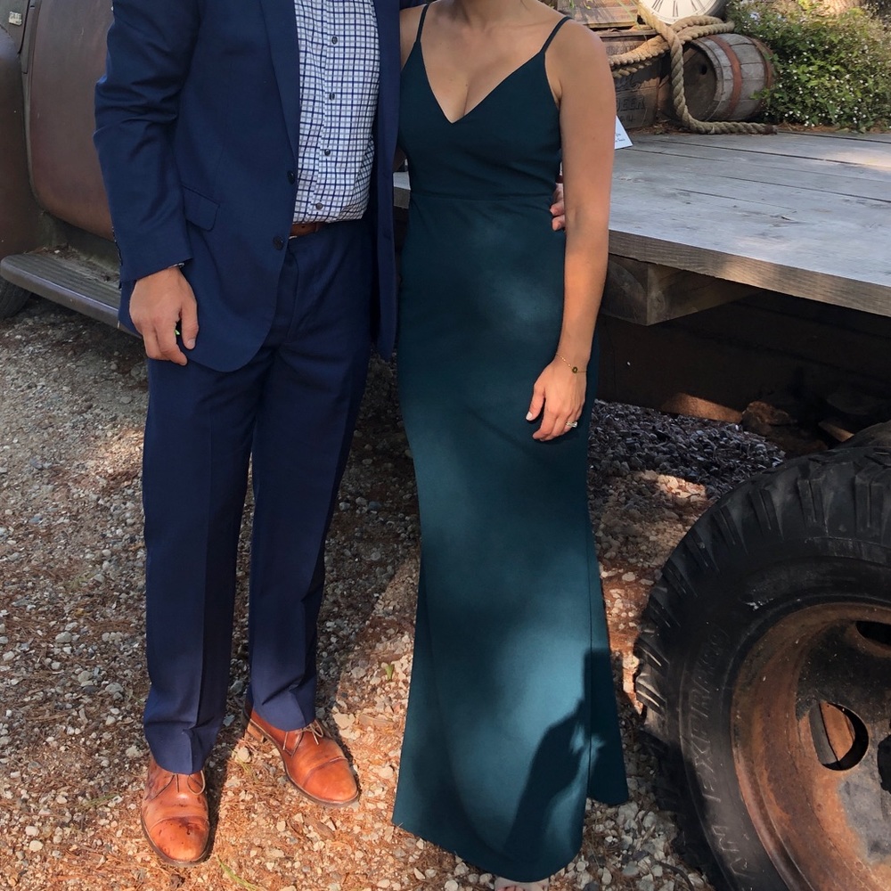 Lulu’s Green Bridesmaid Dress